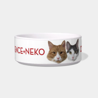 Clarence+Neko Ceramic Pet Bowl