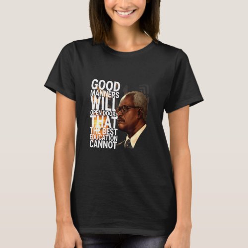 Clarence Thomas Created Equal Quotes Justice  T_Shirt