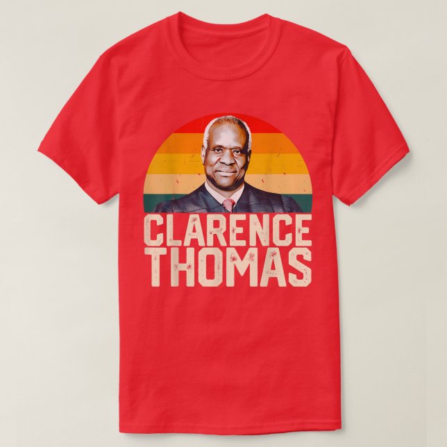 Clarence Thomas Supreme Court Justices Scotus Funn T-Shirt (Design Front)