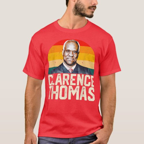 Clarence Thomas Supreme Court Justices Scotus Funn T_Shirt