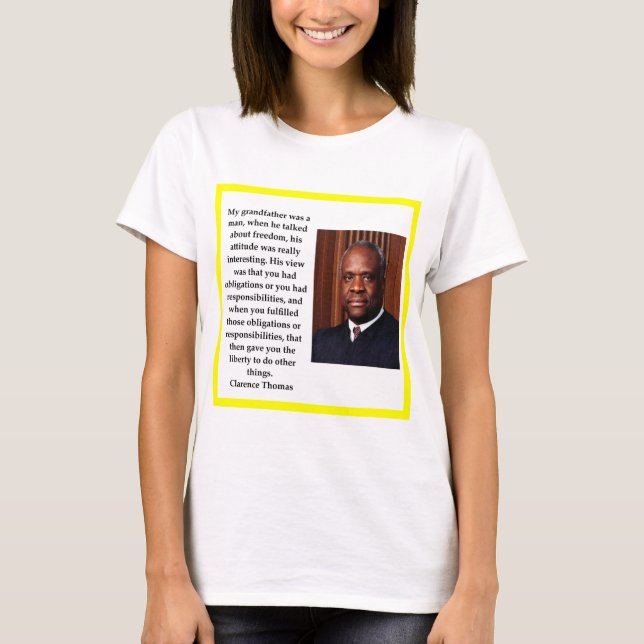 Clarence Thomas T-Shirt (Front)