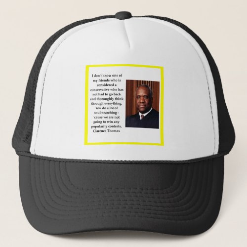 Clarence Thomas Trucker Hat