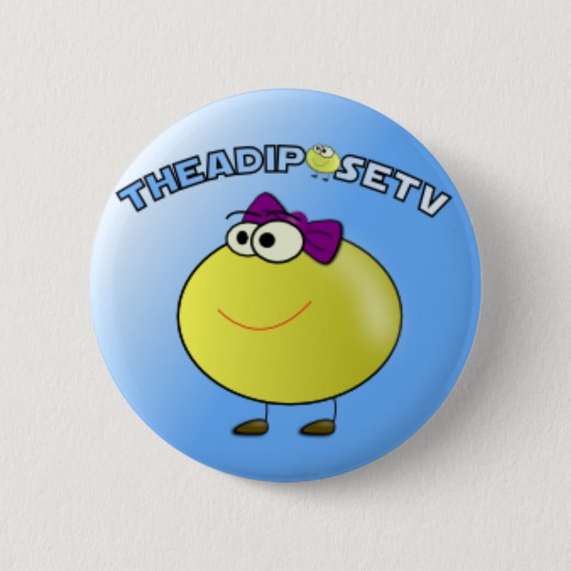 Clariepose Badge Pinback Button (Front)