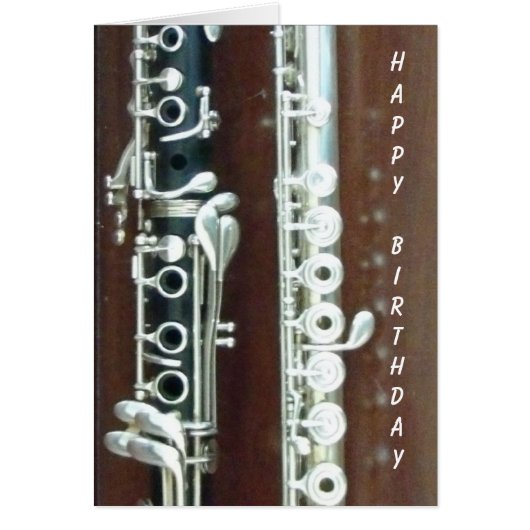 Clarinet and Flute Duo Cards (Front)
