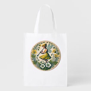 Clarinet Band Class Fairy Grocery Bag