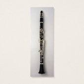 Clarinet Bookmark (Back)