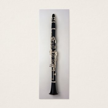 Clarinet Bookmark by missprinteditions at Zazzle