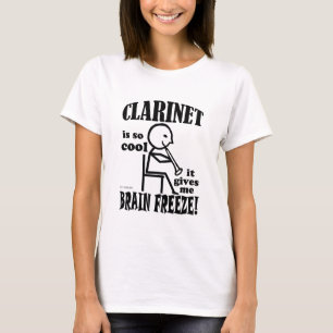 Clarinet, Brain Freeze T-Shirt
