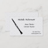 Clarinet Business Card (Front/Back)