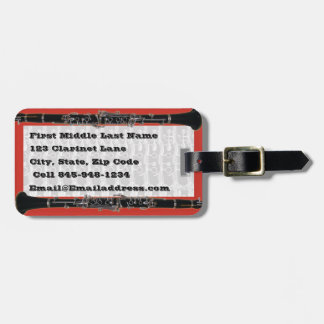 Clarinet Case Tag