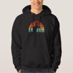 Clarinet Cat Player  Retro Clarinetist Music Hoodie