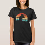 Clarinet Cat Player  Retro Clarinetist Music T-Shirt