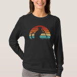 Clarinet Cat Player  Retro Clarinetist Music T-Shirt