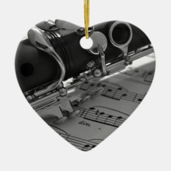 Clarinet Ceramic Ornament by theunusual at Zazzle