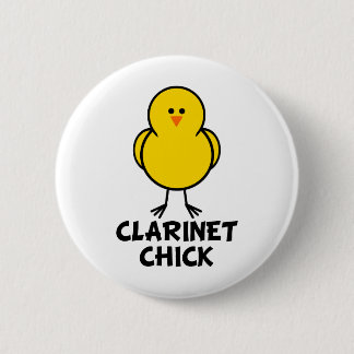 Clarinet Chick Button