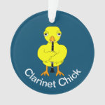 Clarinet Chick Ornament