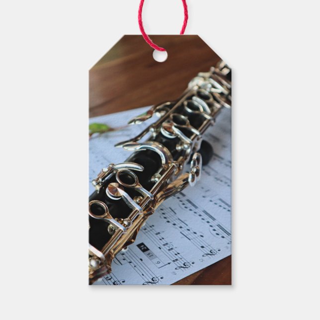 Clarinet, Concerto No. 3, Gift Tags (Front)