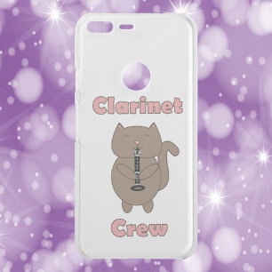 Clarinet Crew Brown Cat Uncommon Google Pixel XL Case