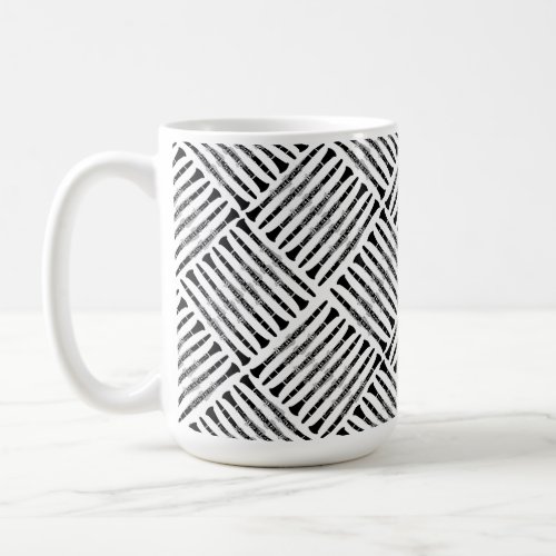 Clarinet Crosshatch Coffee Mug