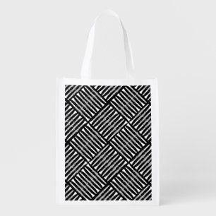 Clarinet Crosshatch Grocery Bag