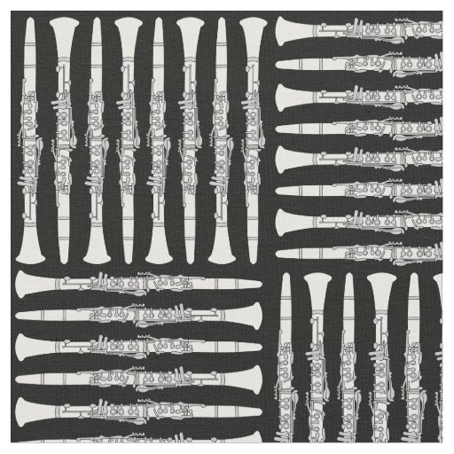 Clarinet Crosshatch Pattern Fabric