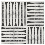 Clarinet Crosshatch Pattern Fabric