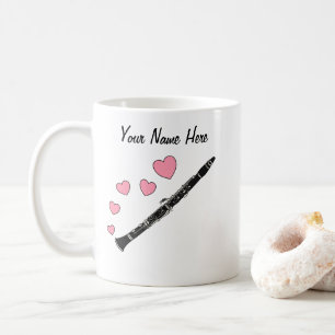 Clarinet Custom Wedding Mug Clarinetist Musician
