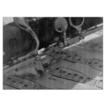Clarinet Cutting Board by theunusual at Zazzle