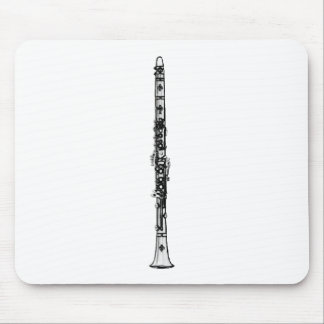Clarinet "Drawing" Mouse Pad