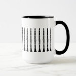 Clarinet Drawing Mug