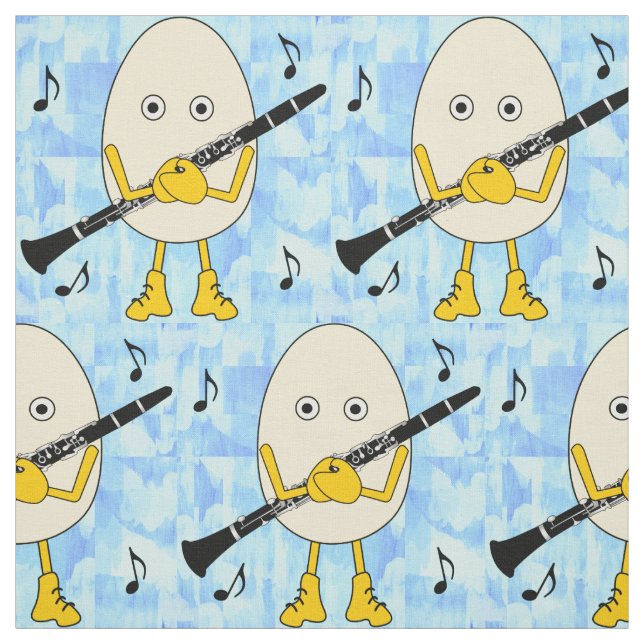 Clarinet Egghead Fabric (Swatch)