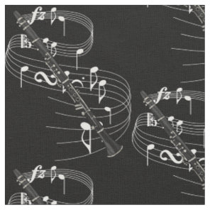 Clarinet Fabric - Dark