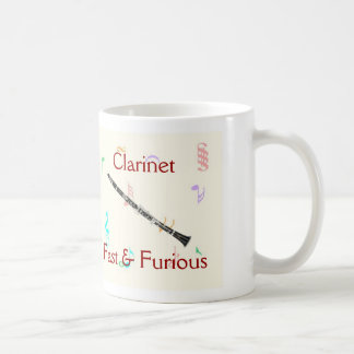 Clarinet: Fast & Furious Mug