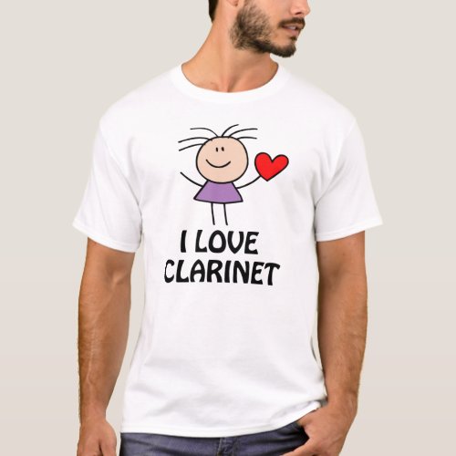 Clarinet Girl T_Shirt