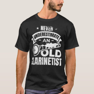 Clarinet Grandpa family T-Shirt