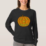 Clarinet Halloween Pumpkin T-Shirt