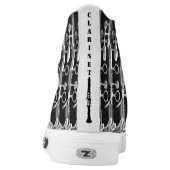 Clarinet High Top (Left Shoe Back)