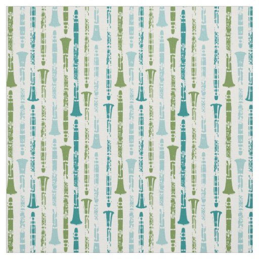Clarinet Instrument Musician Band Orchestra Craft Fabric