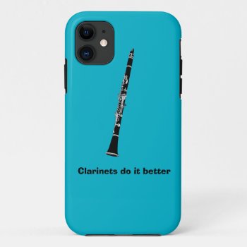 Clarinet Iphone Case by Music_Is_Forever at Zazzle