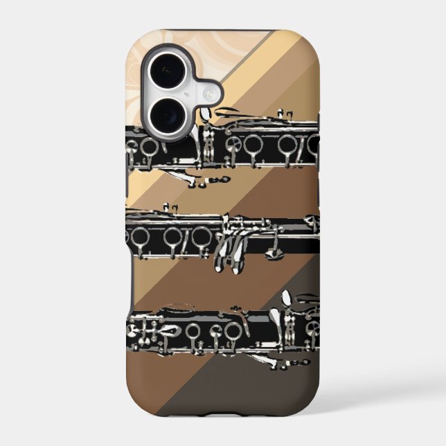 Clarinet Iphone Case (Back)