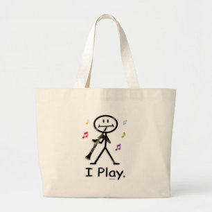 Clarinet Large Tote Bag