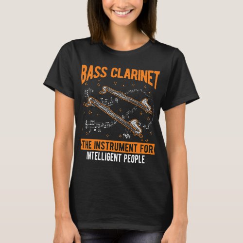 Clarinet Lover Bass Clarinet Bass Clarinetist 2 T_Shirt