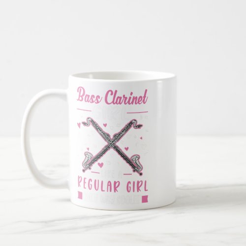 Clarinet Lover Bass Clarinet Girl Coffee Mug