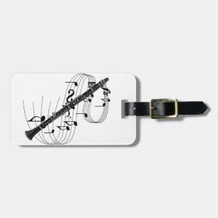 Clarinet Luggage Tag