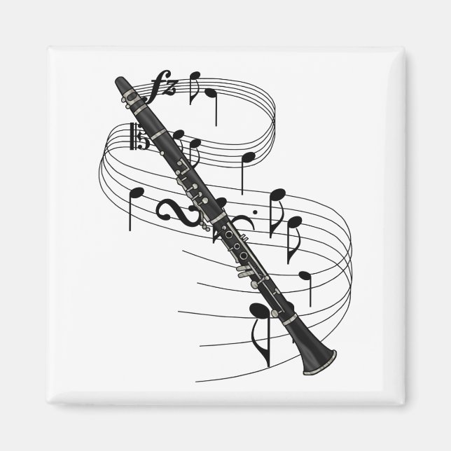 Clarinet Magnet (Front)