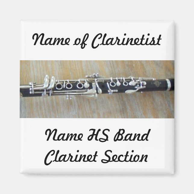 Clarinet Magnet (Front)