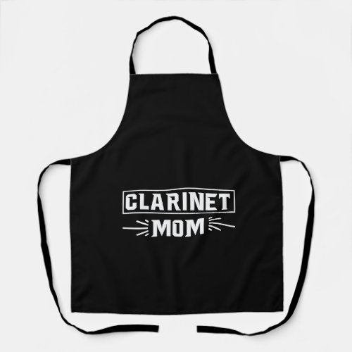 clarinet mom apron