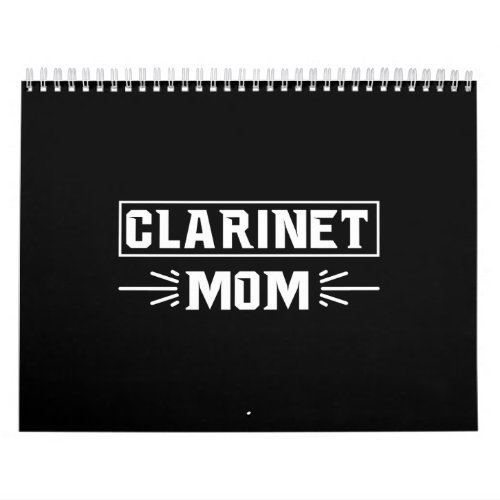 clarinet mom calendar