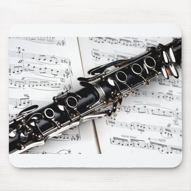 Clarinet Mouse Pad (Front)