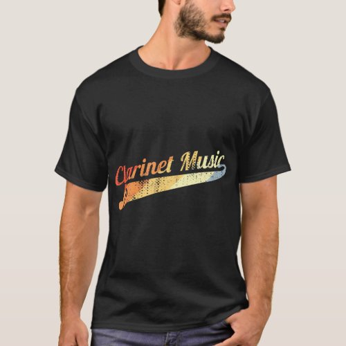 Clarinet Music Clarinet Teacher T_Shirt